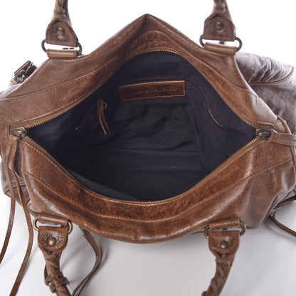 Balenciaga Chevre Classic Hardware Twiggy Cafe 8 of 17