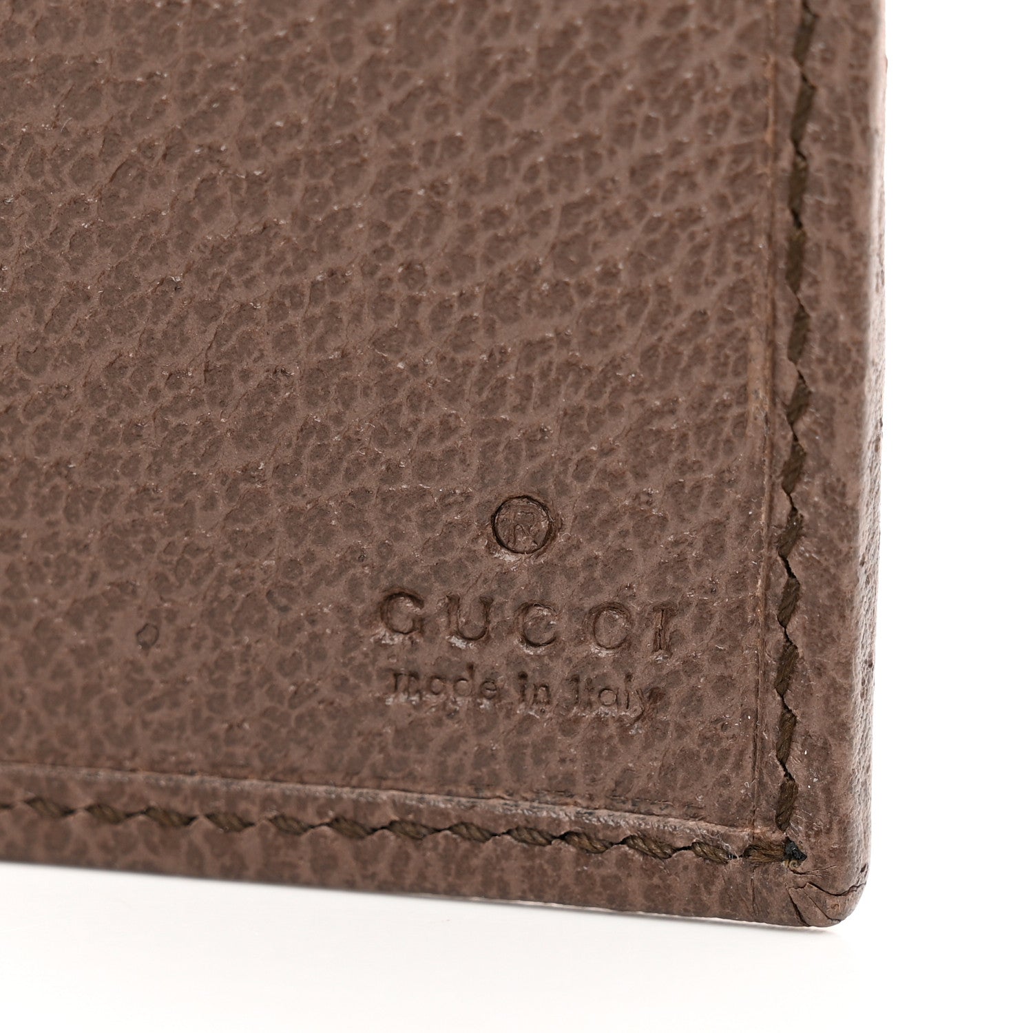 Gucci GG Supreme Monogram Web Mens Ophidia Bi-Fold Wallet Beige New Acero 6 of 8
