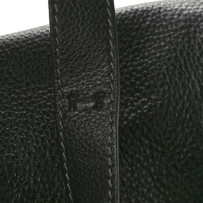 Chloe Calfskin Medium Marcie Round Crossbody Bag Black 13 of 16