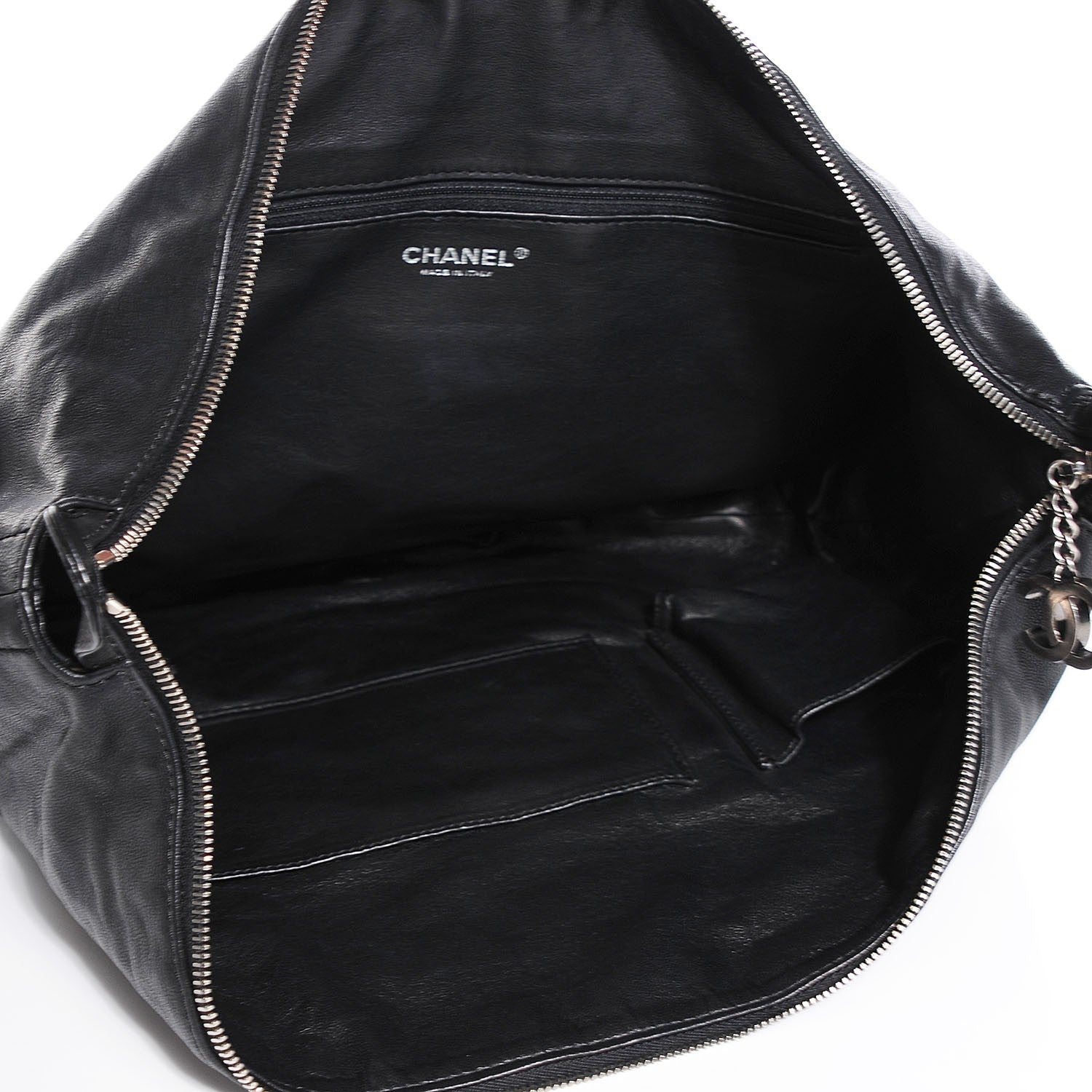 Chanel Calfskin Modern Chain Hobo Black 5 of 7