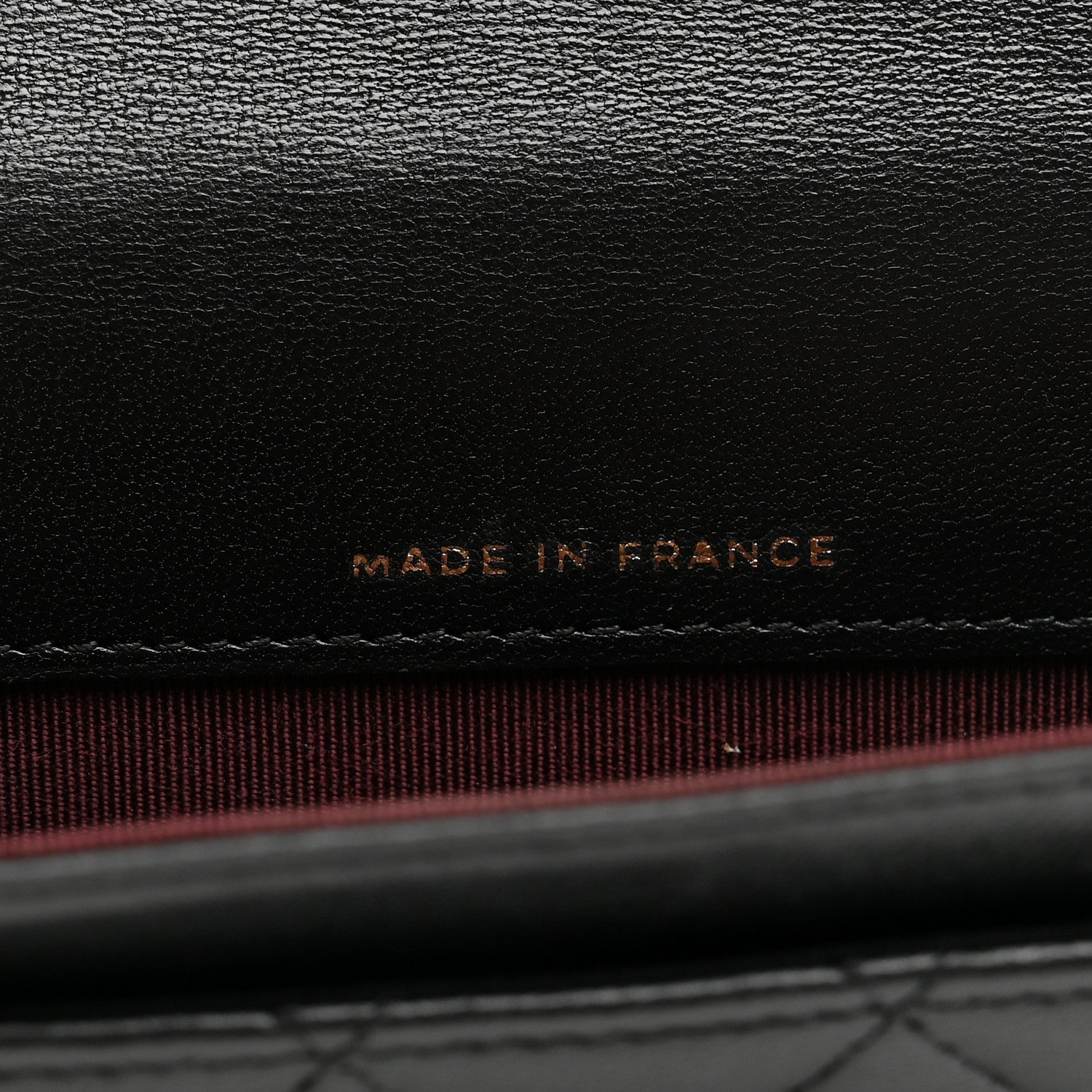 Chanel Lambskin Quilted Flap Card Holder Wallet Black 7 of 10