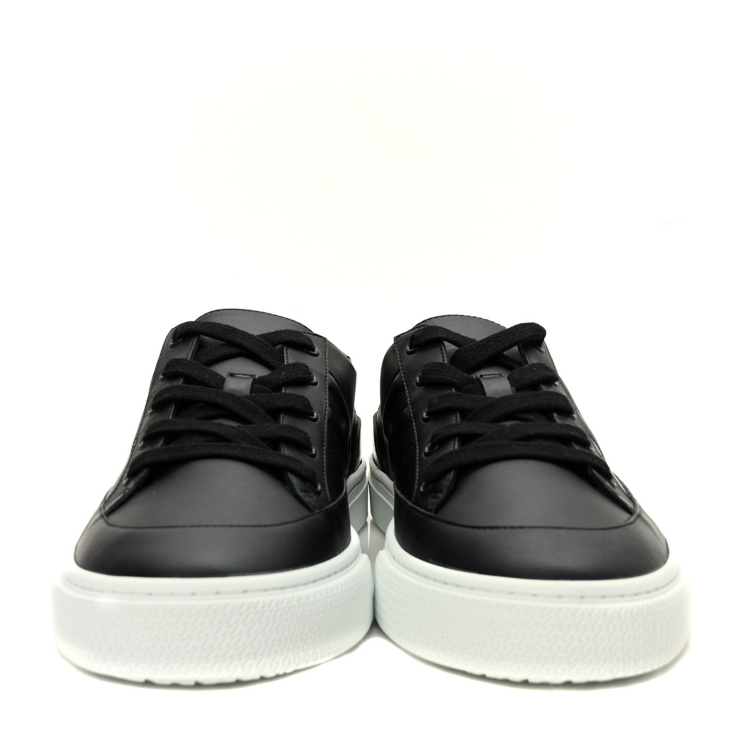 Calfskin Deep Sneakers 43 Black