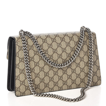 Gucci GG Supreme Monogram Small Dionysus Shoulder Bag Black 5 of 19