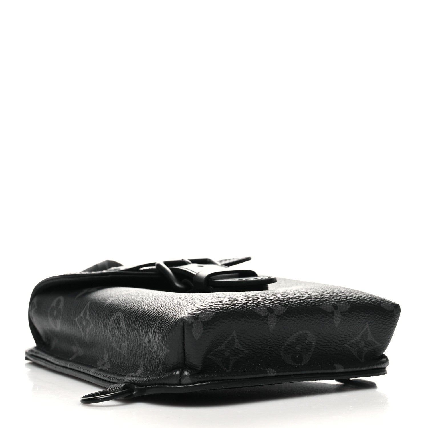 Louis Vuitton Monogram Eclipse Saumur Slingbag Black 4 of 9