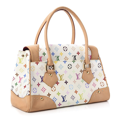 Louis Vuitton Monogram Multicolor Beverly GM White 3 of 9