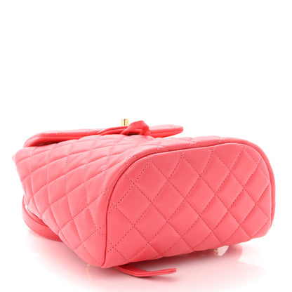 Chanel Lambskin Quilted Mini Urban Spirit Backpack Pink 3 of 9