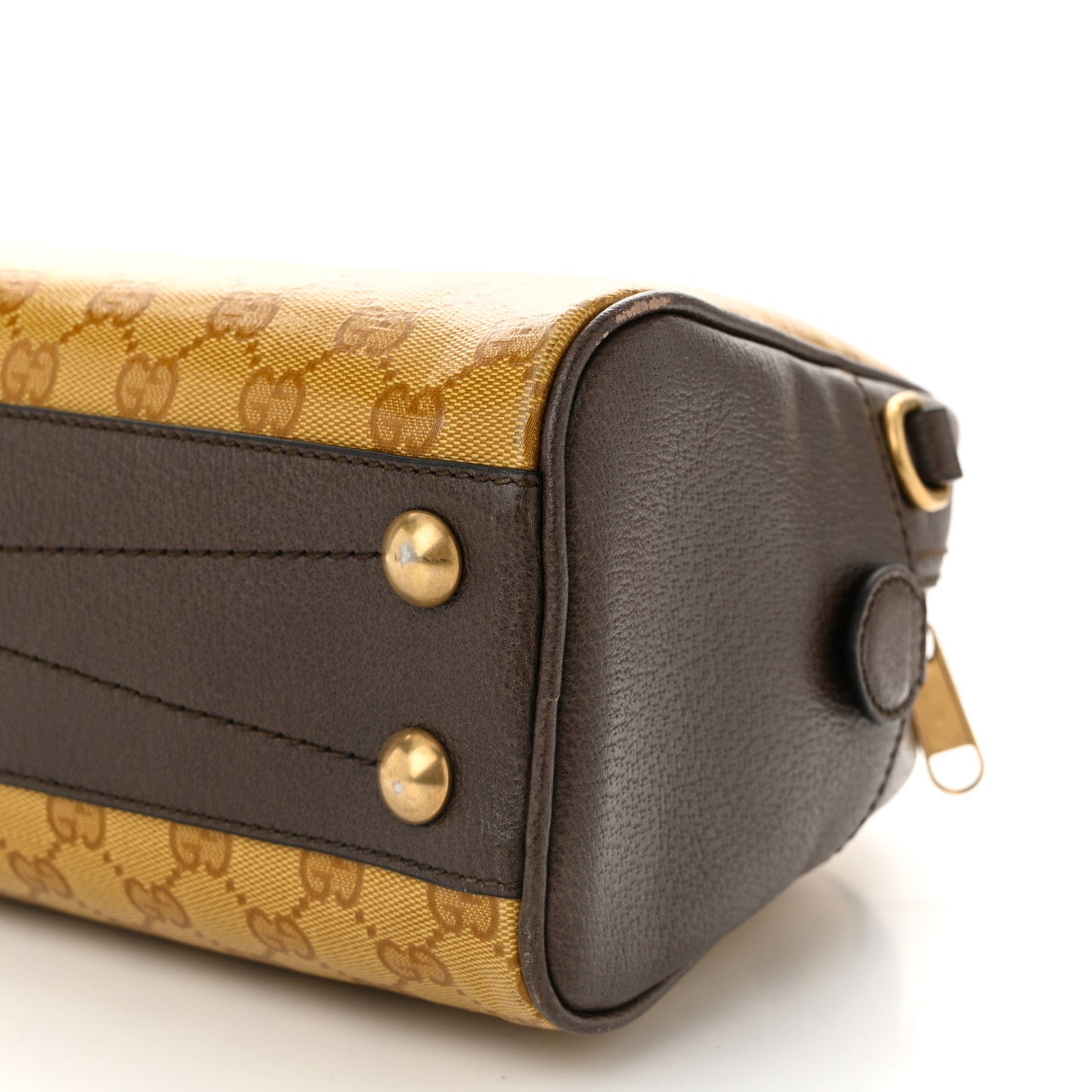 X ADIDAS Crystal Vintage Monogram Textured Dollar Calfskin Web Trefoil Logo Medium Messenger Bag Mid Natural Nut Off White New Acero