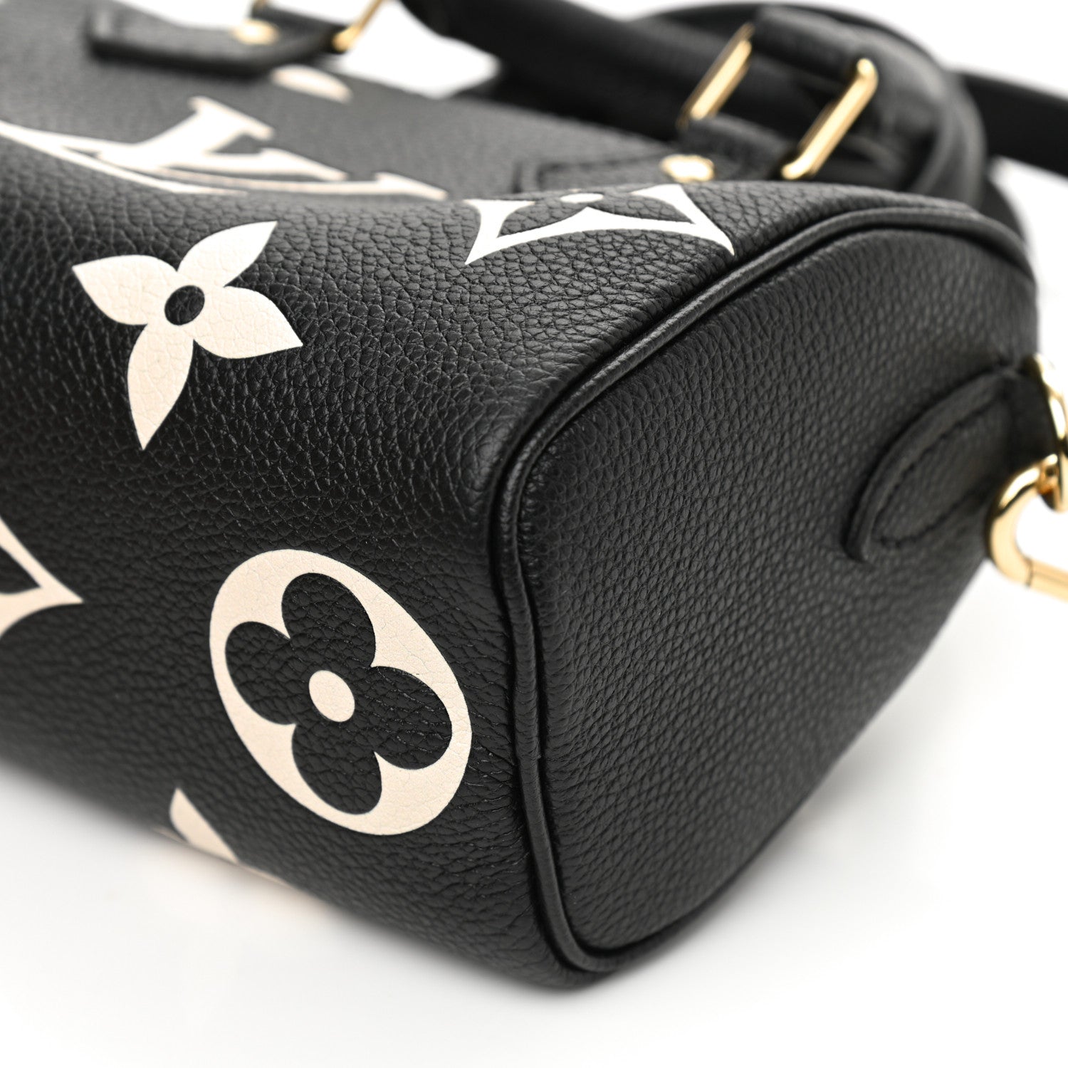 Louis Vuitton Empreinte Monogram Giant Nano Speedy Black Beige 6 of 6