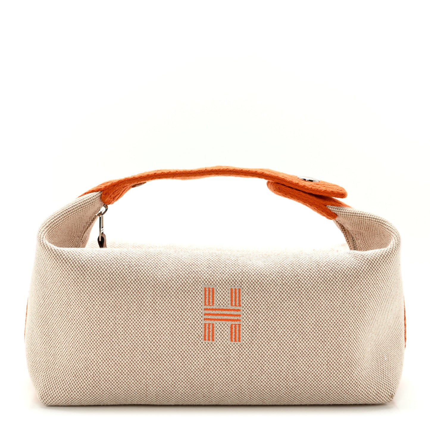 Canvas Small Bride-A-Brac Pouch Natural Orange
