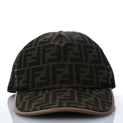 Fendi Canvas FF Reloaded Baseball Hat Tobacco Tobacco Dark Brown 3 of 8