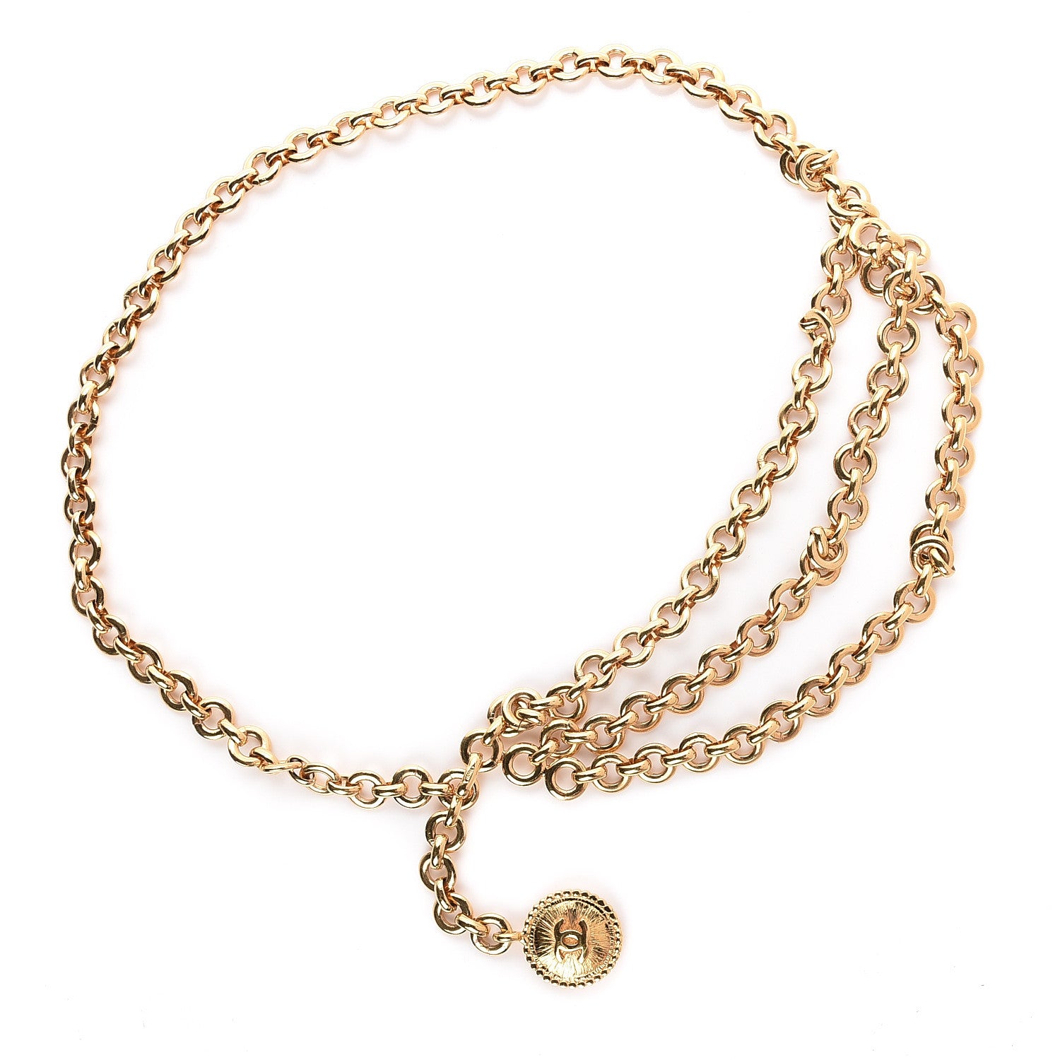 Chanel CC Chain Belt Gold 1 of 4