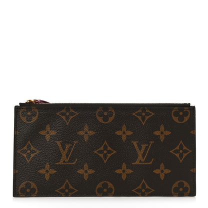 Louis Vuitton Monogram Felicie Chain Wallet Zippered Insert Fuchsia 1 of 9