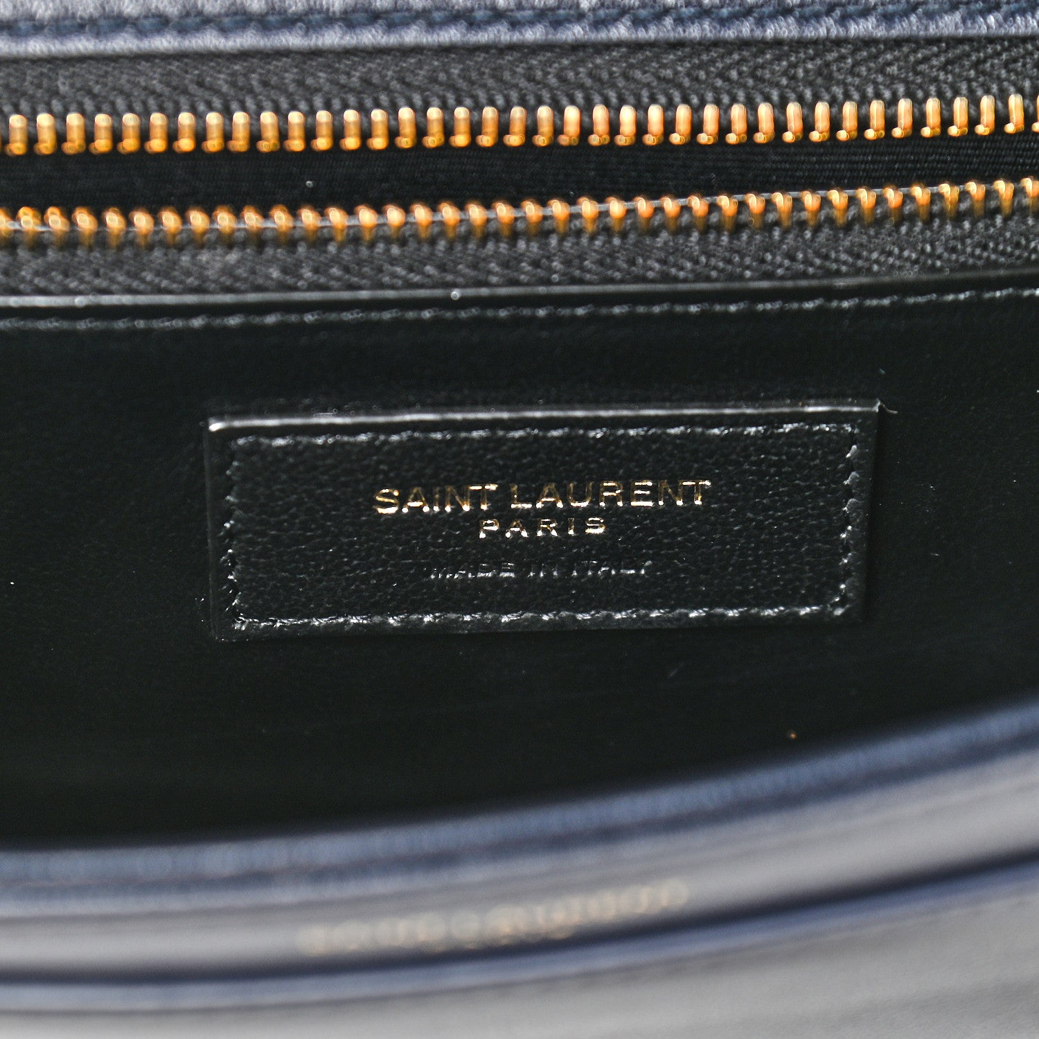 Saint Laurent Denim Matelasse Amalia Chain Shoulder Bag Blue 8 of 8