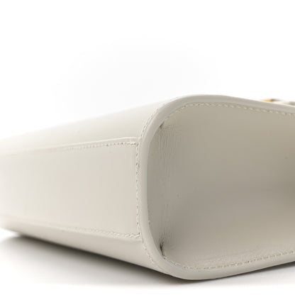 Saint Laurent Smooth Calfskin Small Manhattan Baguette  Crema Soft 10 of 10
