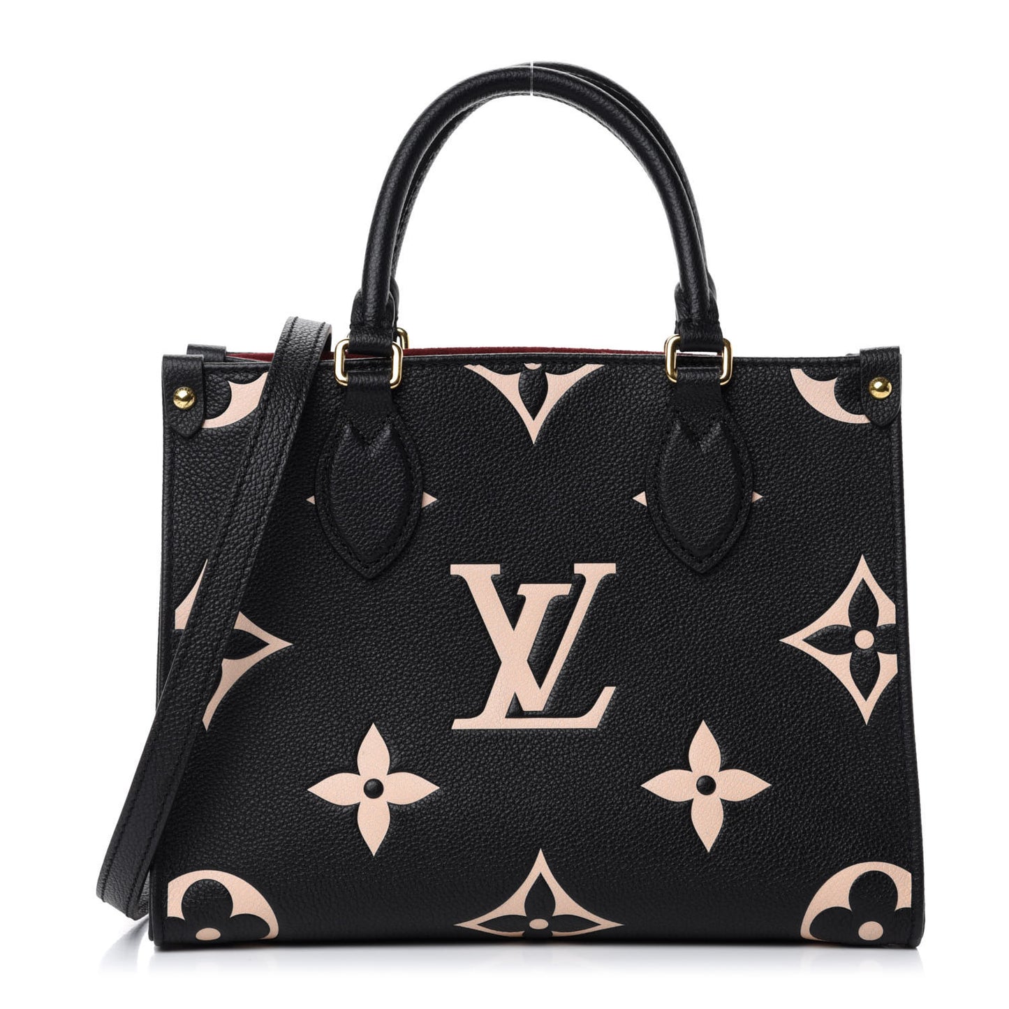 Empreinte Monogram Giant Onthego PM Black Beige