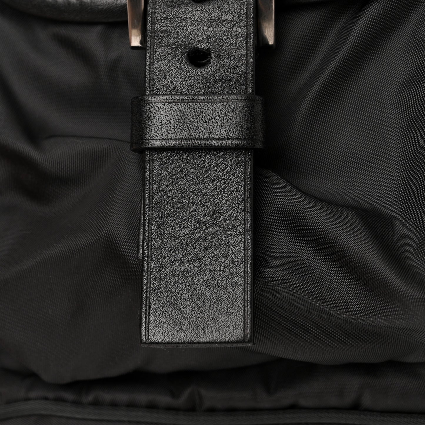 Nylon Vela Medium Backpack Black