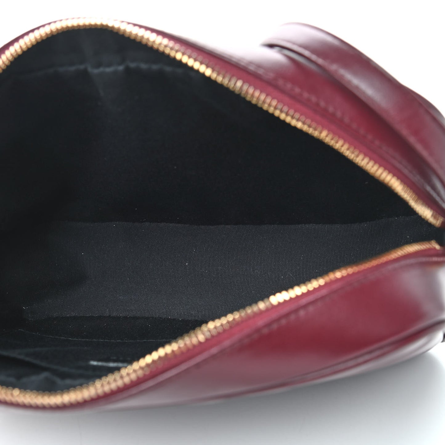 Calfskin Matelasse Monogram Lou Camera Bag Dark Legion Red