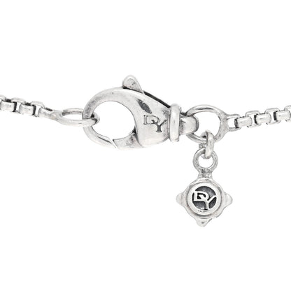 David Yurman Sterling Silver Diamond Lemon Citrine 14mm Chatelaine Pendant Necklace 4 of 4