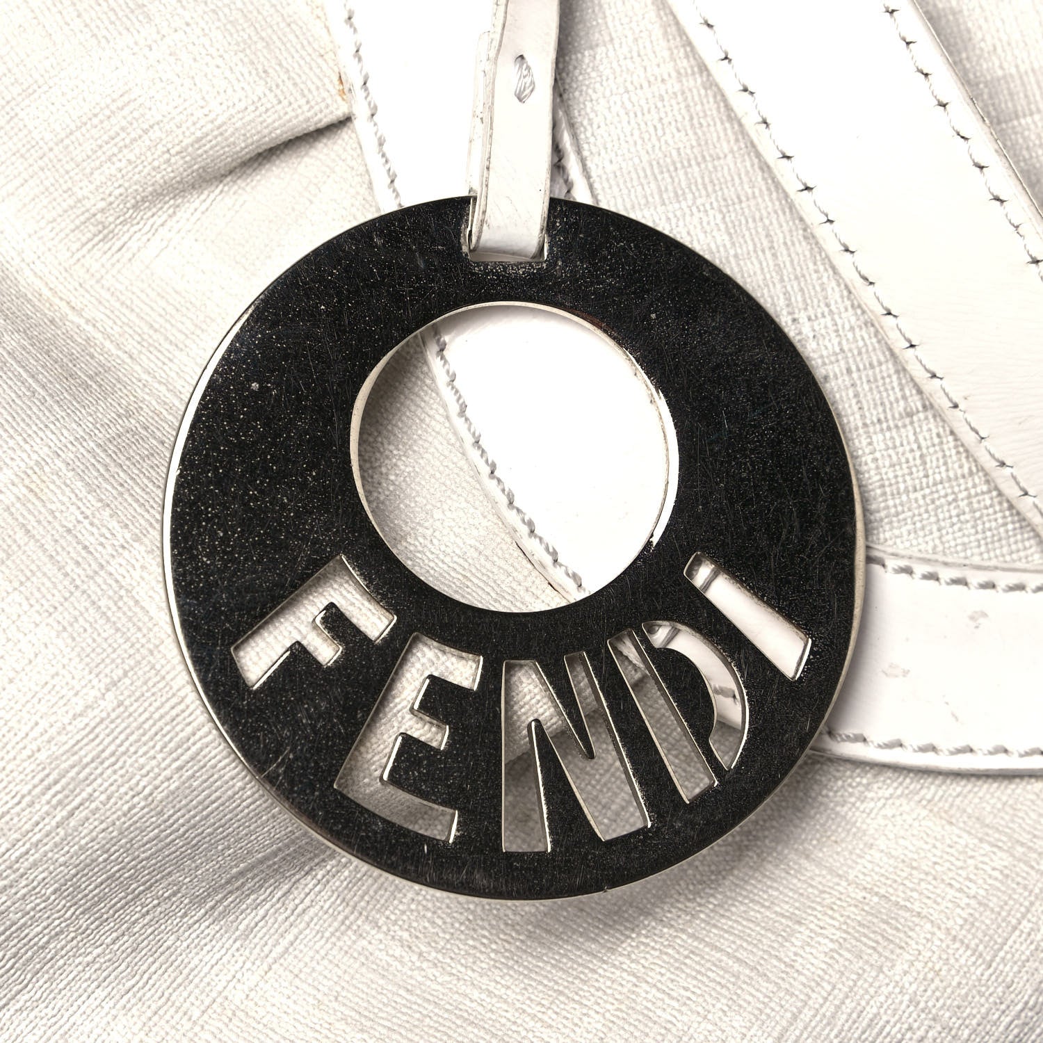 Fendi Zucca Spalmati Large Chef Shopper Tote White 16 of 18