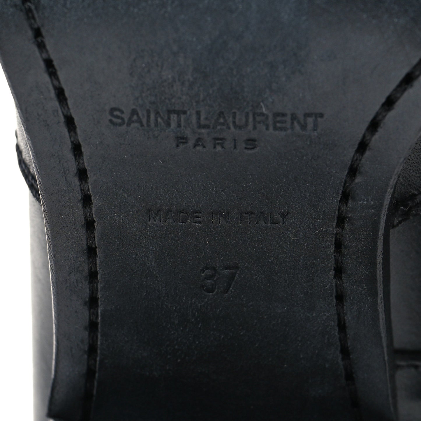Calfskin Kate 60 Western Knee High Boots 37 Black