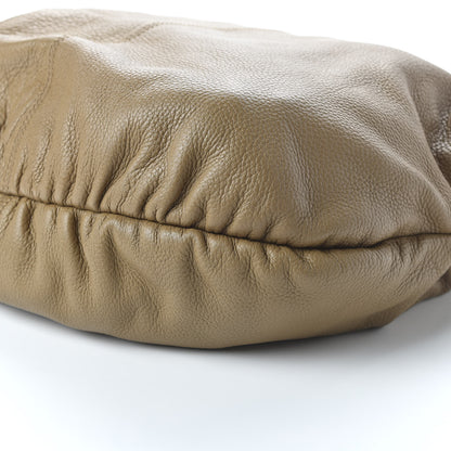 Gucci Pebbled Calfskin Medium Jungle Hobo Beige 7 of 11