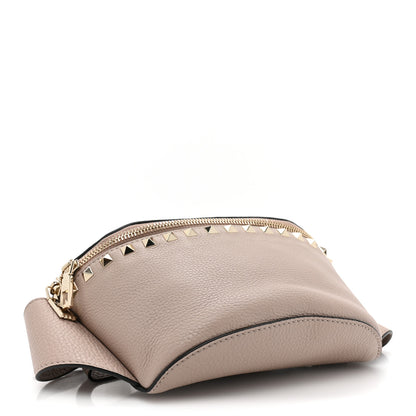 Valentino Garavani Grained Calfskin Rockstud Belt Bag Poudre 4 of 8