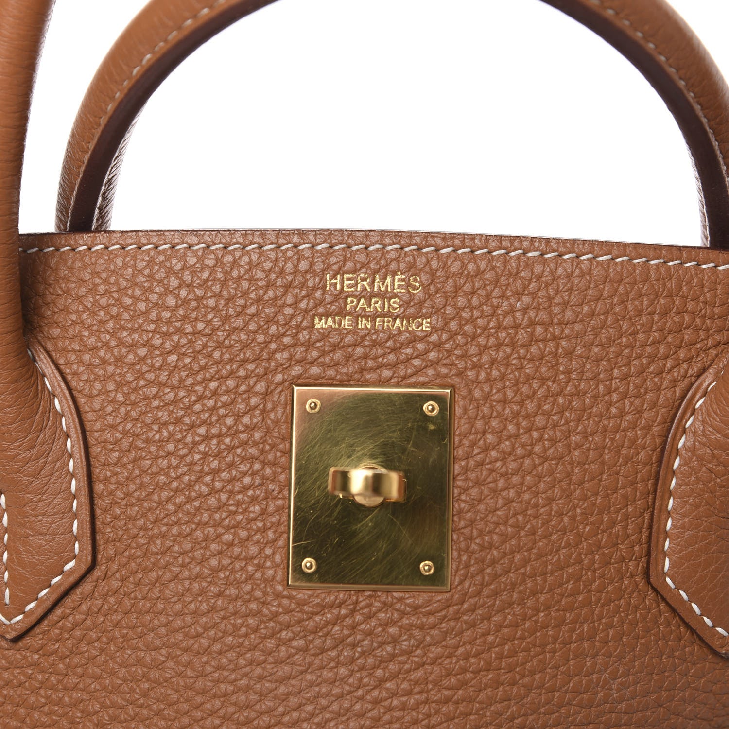 Hermes Togo Birkin 40 Gold 5 of 9