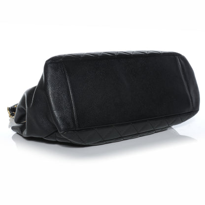 Chanel Caviar Grand Shopping Tote GST Black 4 of 7