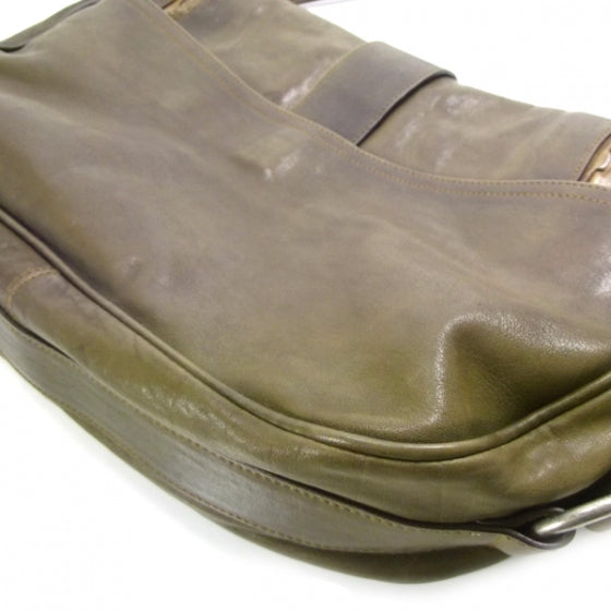 Leather Gaucho Olive Green