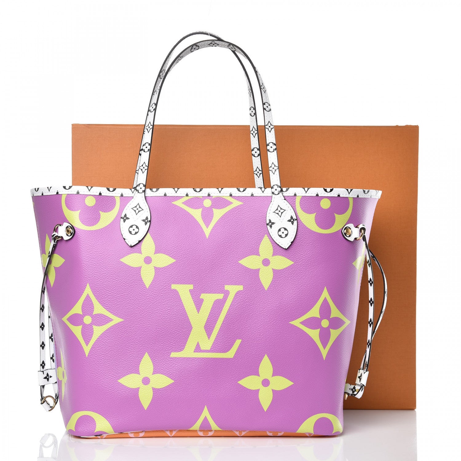 Louis Vuitton Monogram Giant Neverfull MM Pink Lilac 11 of 11