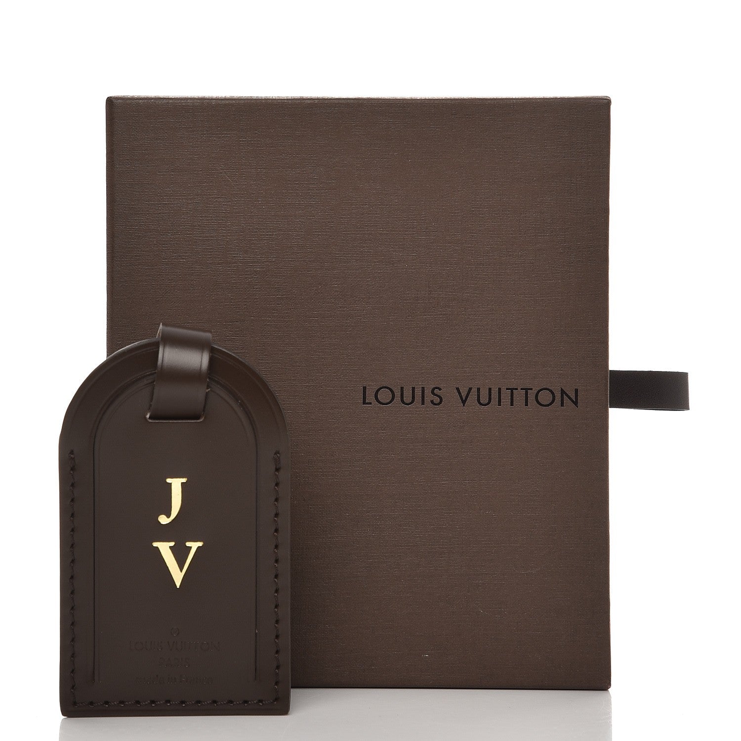 Louis Vuitton Calfskin Luggage Tag Ebene 4 of 4