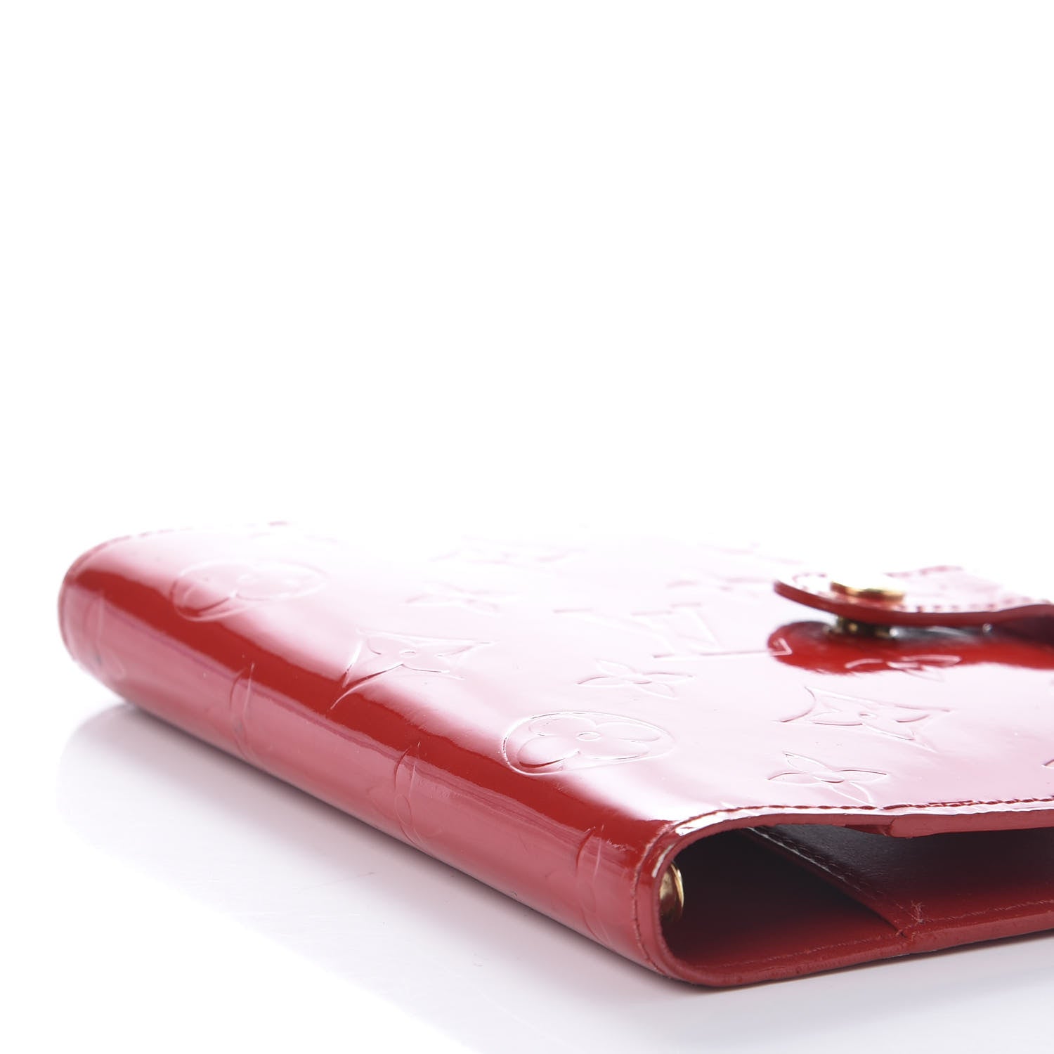 Louis Vuitton Vernis Small Ring Agenda Cover Red 6 of 10