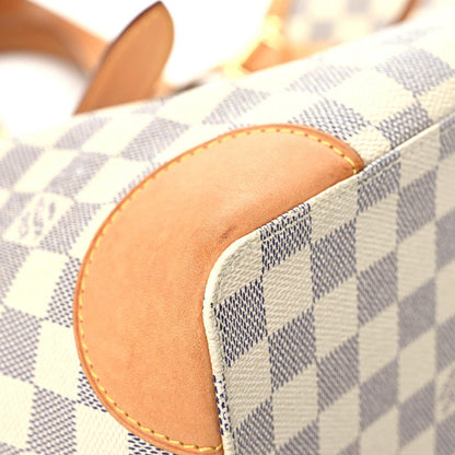 Louis Vuitton Damier Azur Hampstead MM 13 of 25