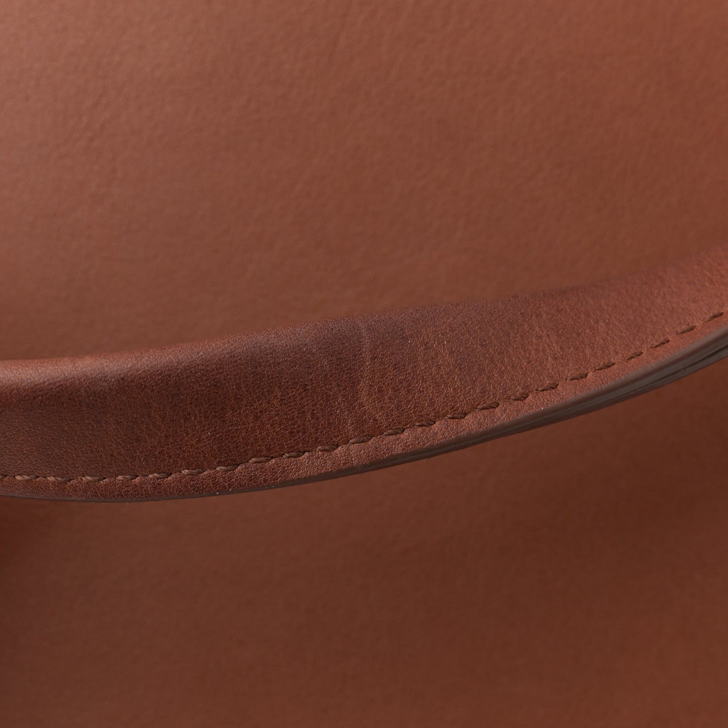 The Row Polished Saddle Calfskin Dante Tote Dark Cuir 13 of 13