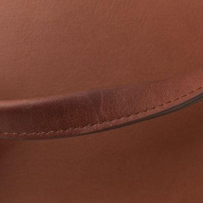 The Row Polished Saddle Calfskin Dante Tote Dark Cuir 13 of 13