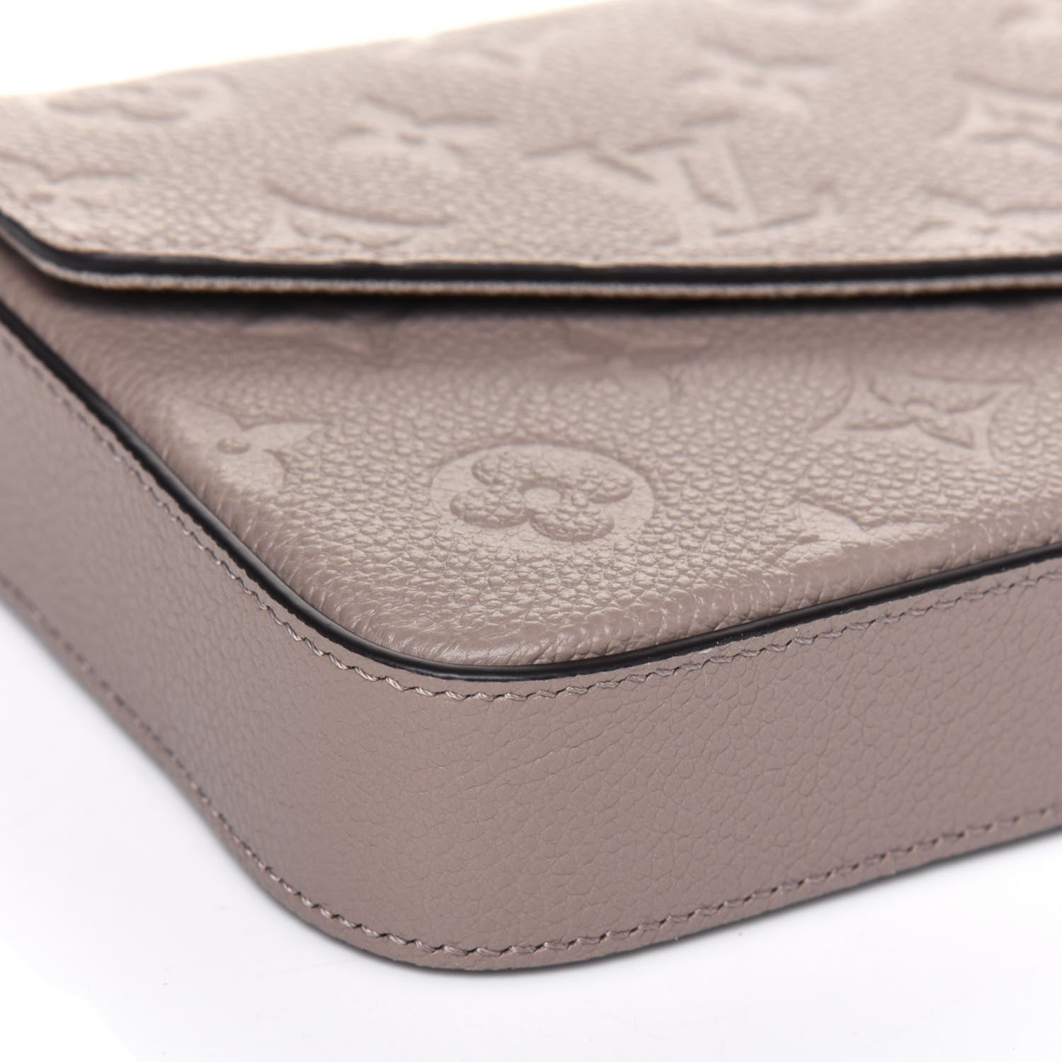 Louis Vuitton Empreinte Pochette Felicie Chain Wallet Tourterelle 10 of 14