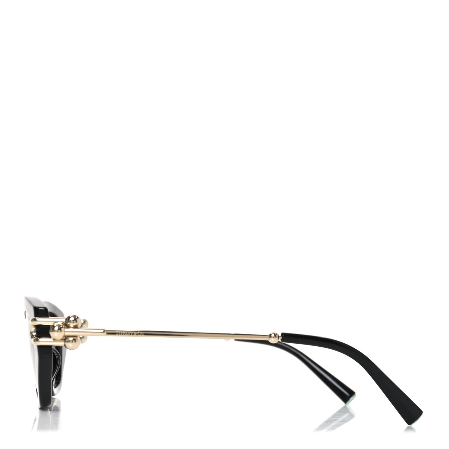 Tiffany Acetate HardWear Cat Eye Sunglasses TF4231U Black 4 of 7