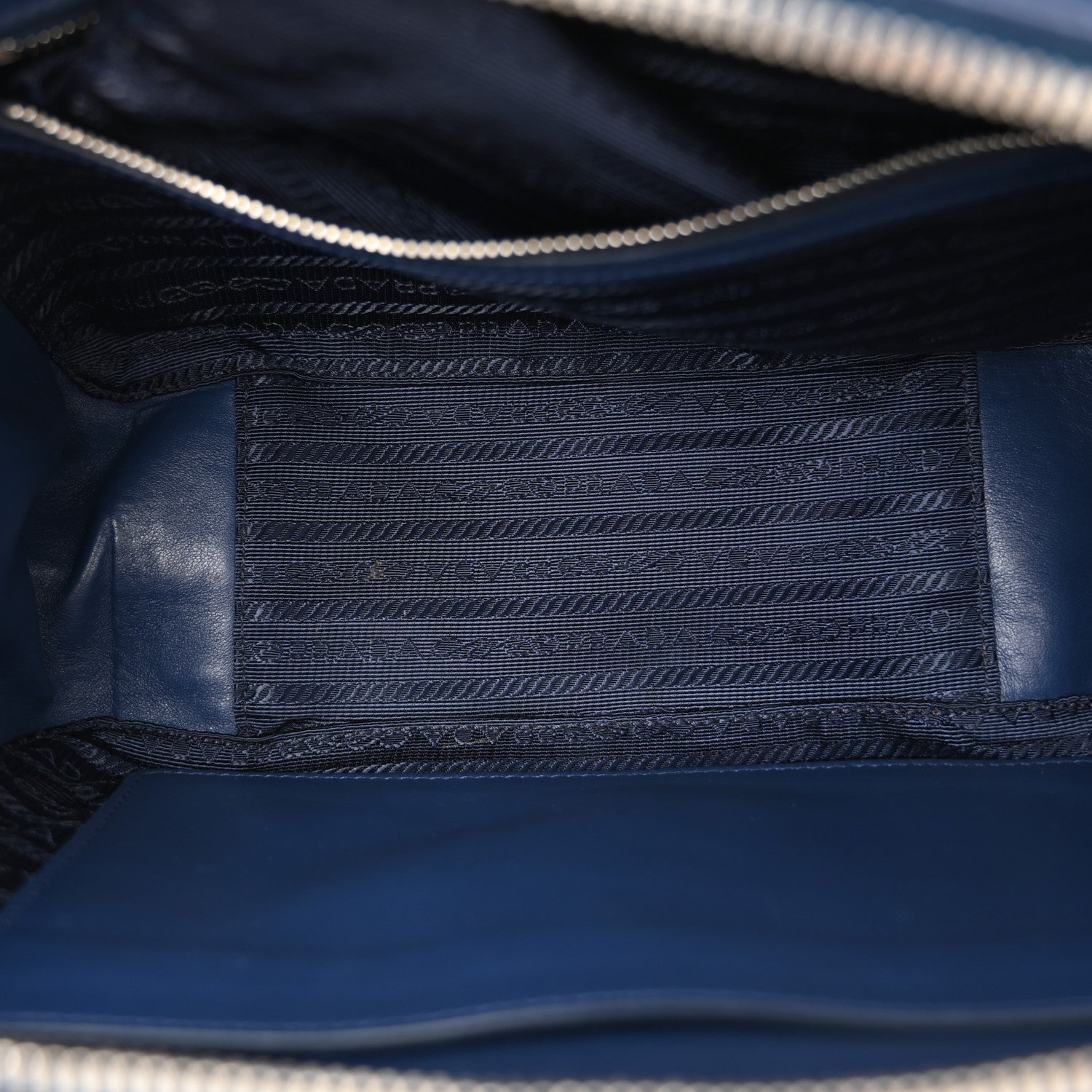 Prada Soft Calfskin Impunture Diagramme Camera Bag Bluette 1832700