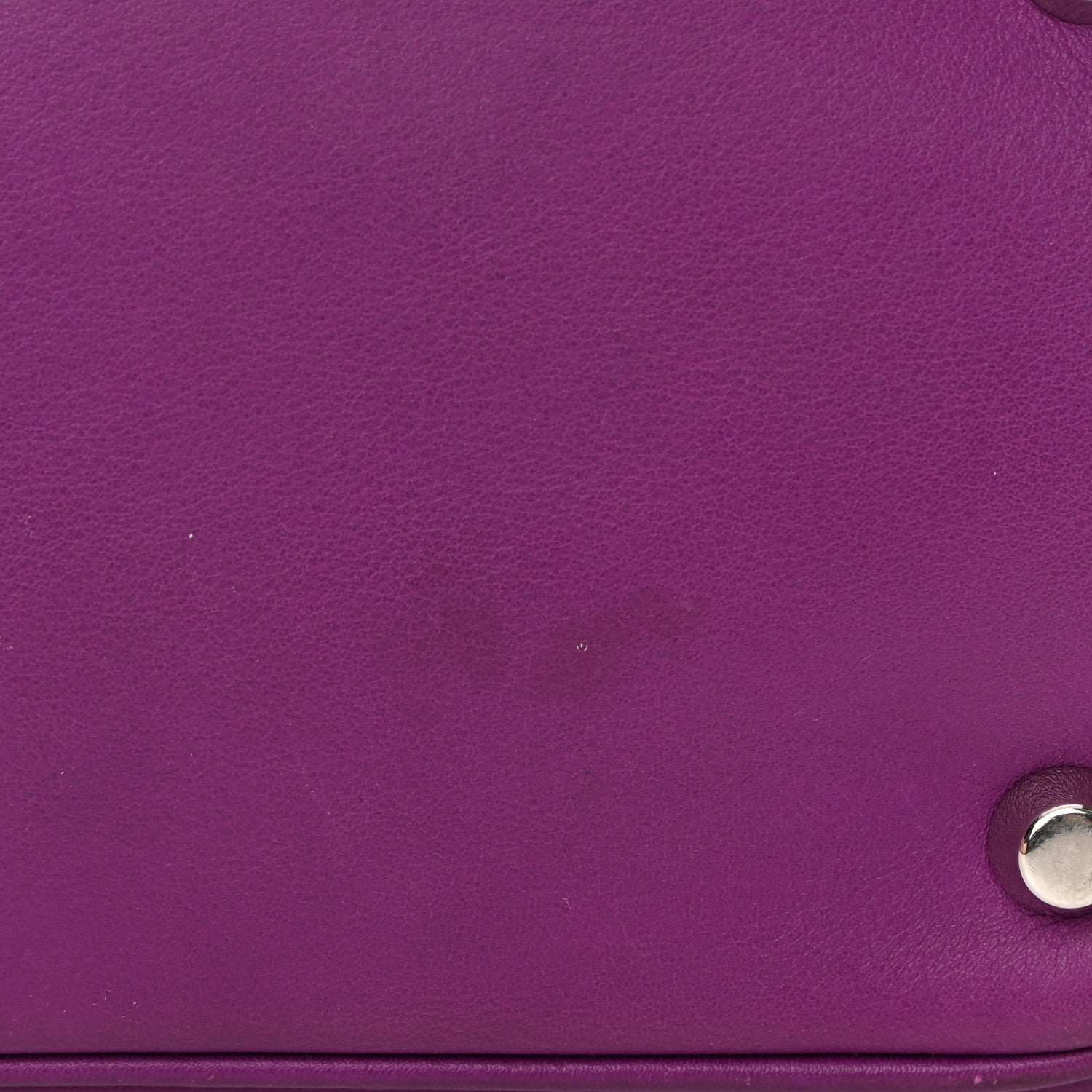 Christian Dior Smooth Calfskin Medium Diorissimo Bag Purple 18 of 24