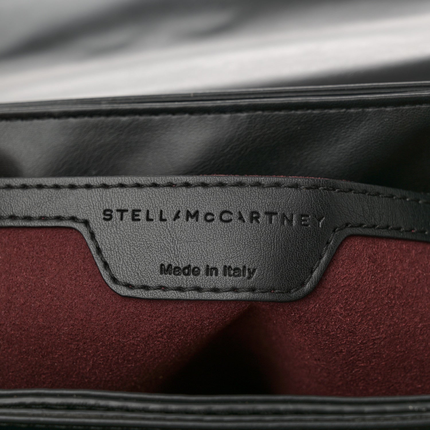 Stella McCartney Eco Alter Nappa Falabella Box All Is Love Shoulder Bag Black 7 of 13