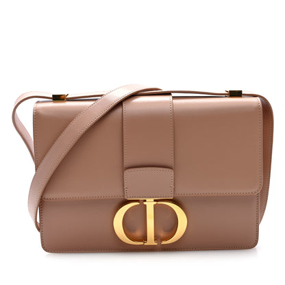 Christian Dior Box Calfskin 30 Montaigne Flap Bag Rose Des Vents 1 of 9