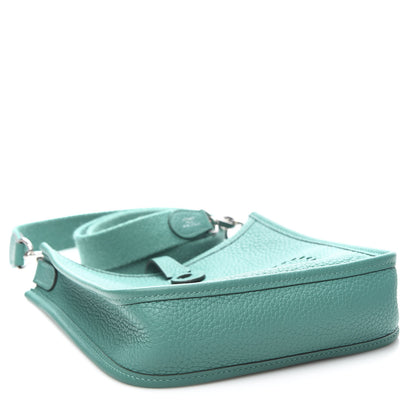 Hermes Taurillon Clemence Evelyne TPM Vert Verone 4 of 12