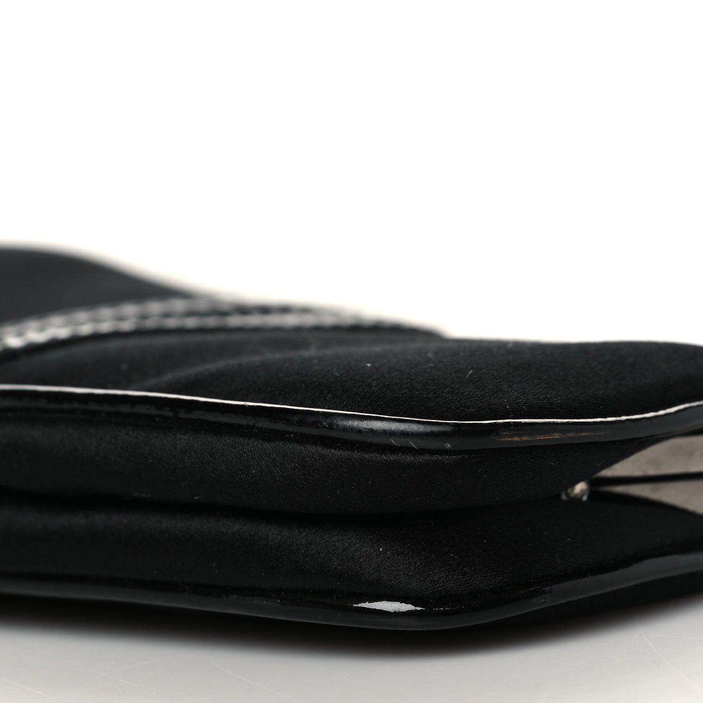 Satin Mini Saddle Black