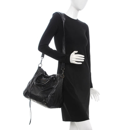 Balenciaga Agneau Classic Hardware Velo Black 2 of 12