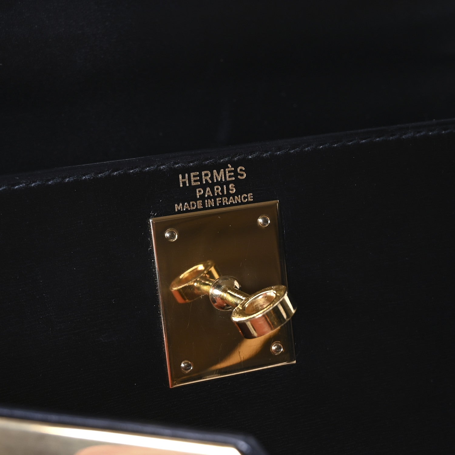 Hermes Box Kelly Sellier 28 Black 6 of 11