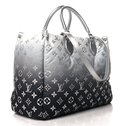 Louis Vuitton Nylon Monogram Gradient LV Snow Onthego MM Frost 3 of 9