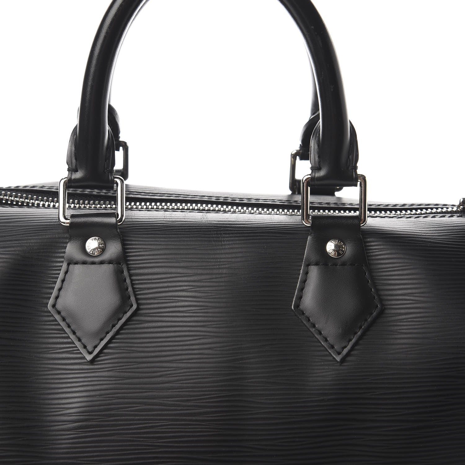 Louis Vuitton Epi Speedy 25 Black 9 of 9