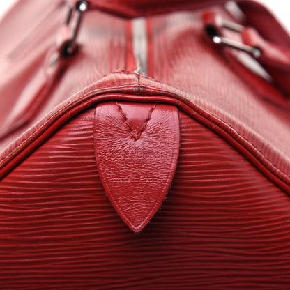 Louis Vuitton Epi Speedy 30 Rouge 8 of 24