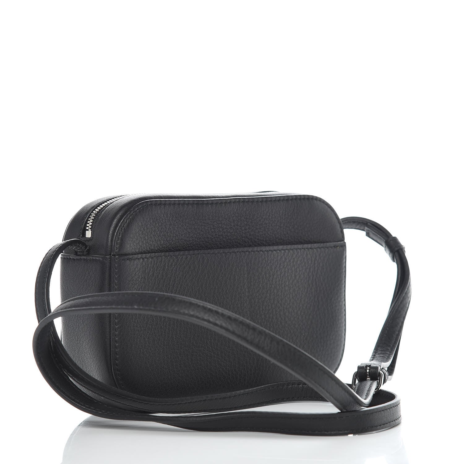 Balenciaga Calfskin Logo XS Everyday Camera Bag Black 3 of 9