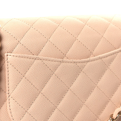 Chanel Caviar Quilted Medium Double Flap Light Beige 12 of 12